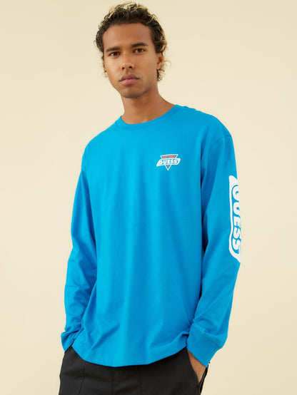 GO LS RACER LOGO TEE