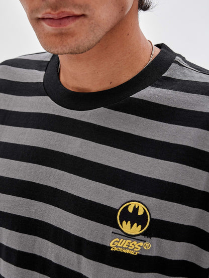 GO BATMAN STRIPE TEE