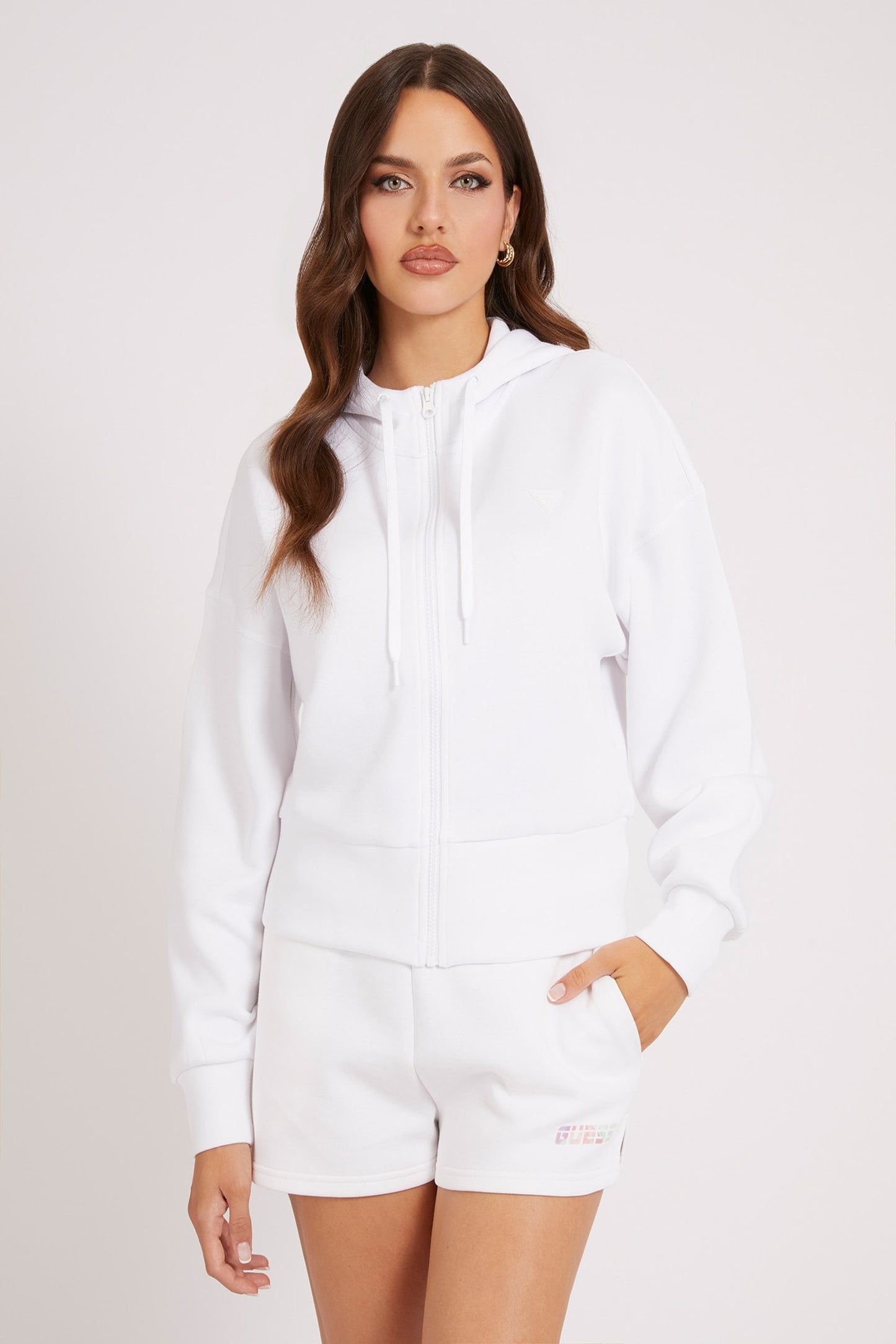 CAREN HOODED ZIP SWE